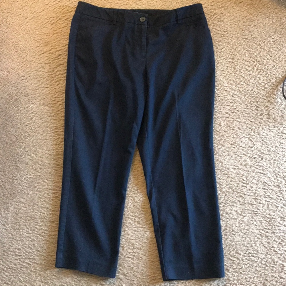 New York & Co. Denim Sheen Crop Pants